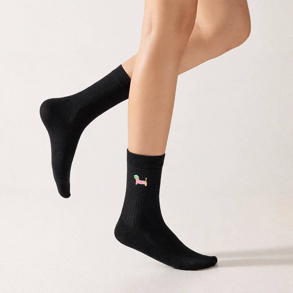 đ¶ Sausage Dog Love â 3er Socken-Set