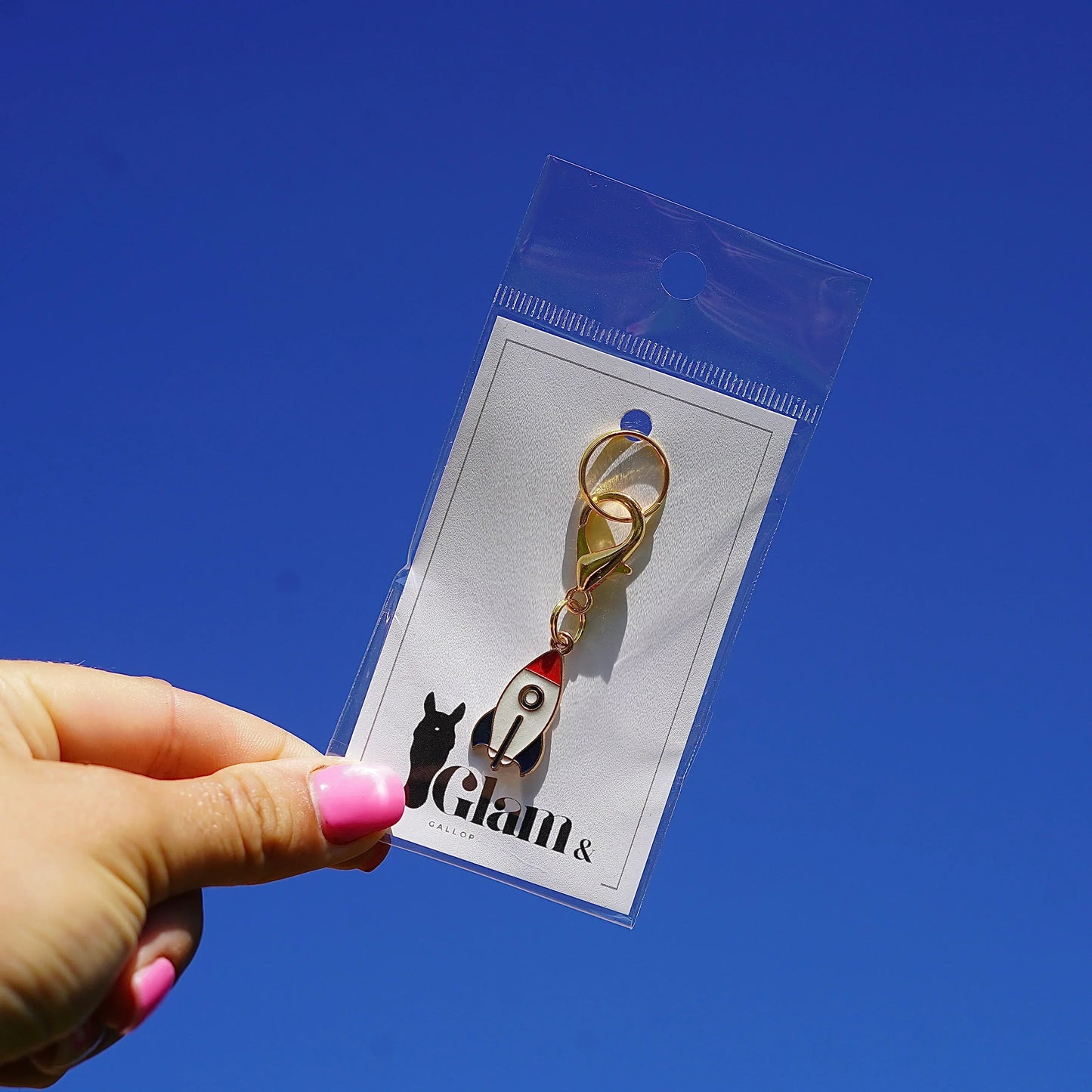 LUCKY ROCKET Charm - Glam & Gallop