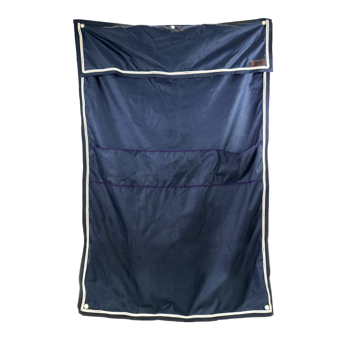 Boxenwandvorhang wasserdicht classic mit Taschen