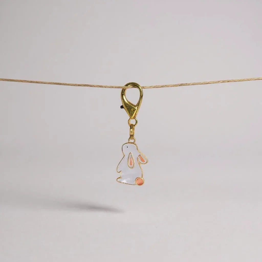 SNOW BUNNY Charm - Glam & Gallop