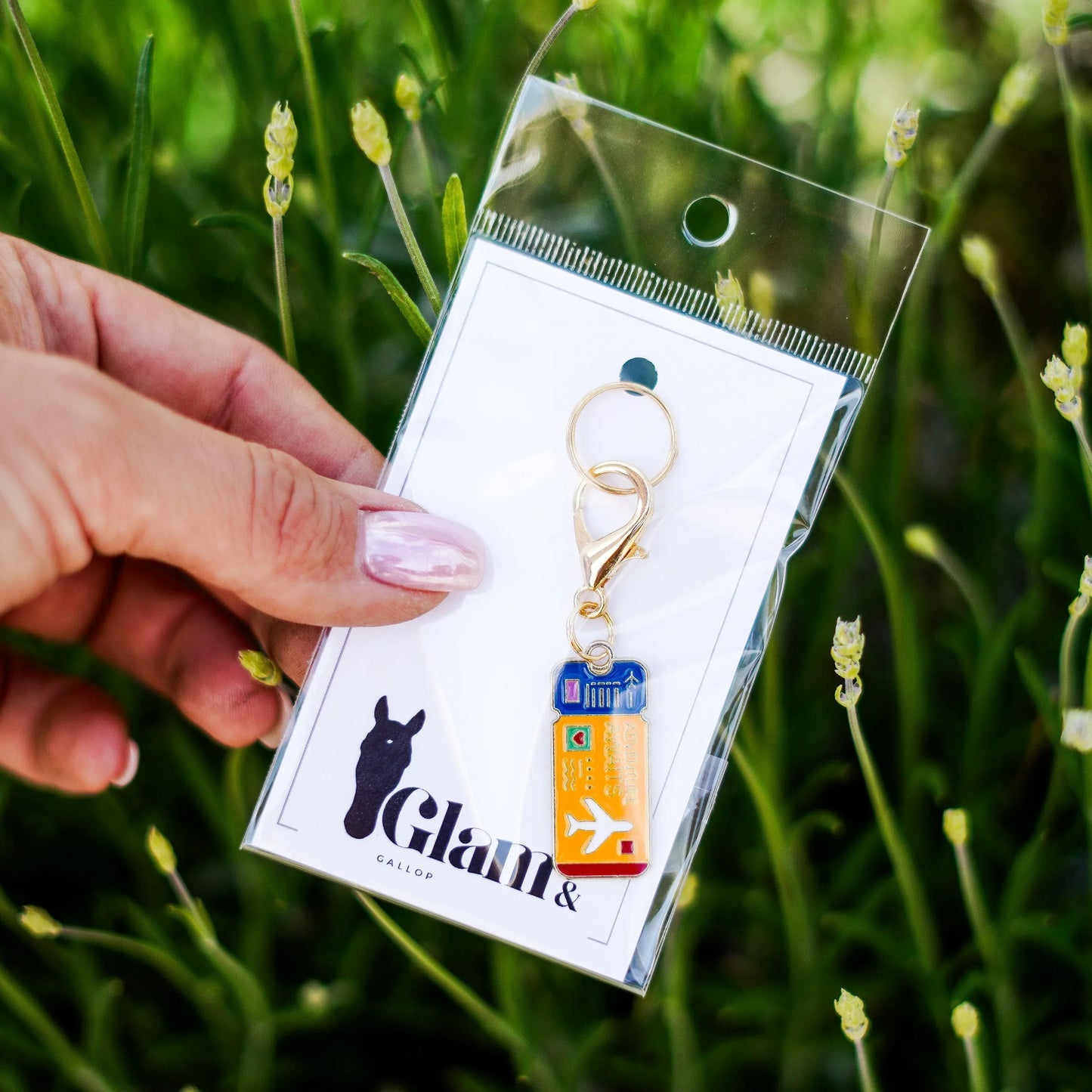 BOARDING PASS Charm - Glam & Gallop