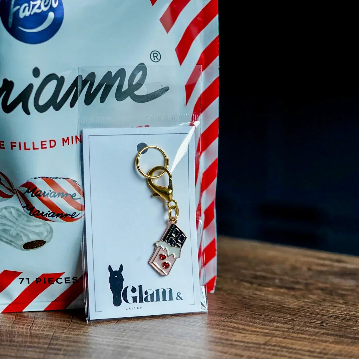 CHOCOLATE LOVER Charm - Glam & Gallop