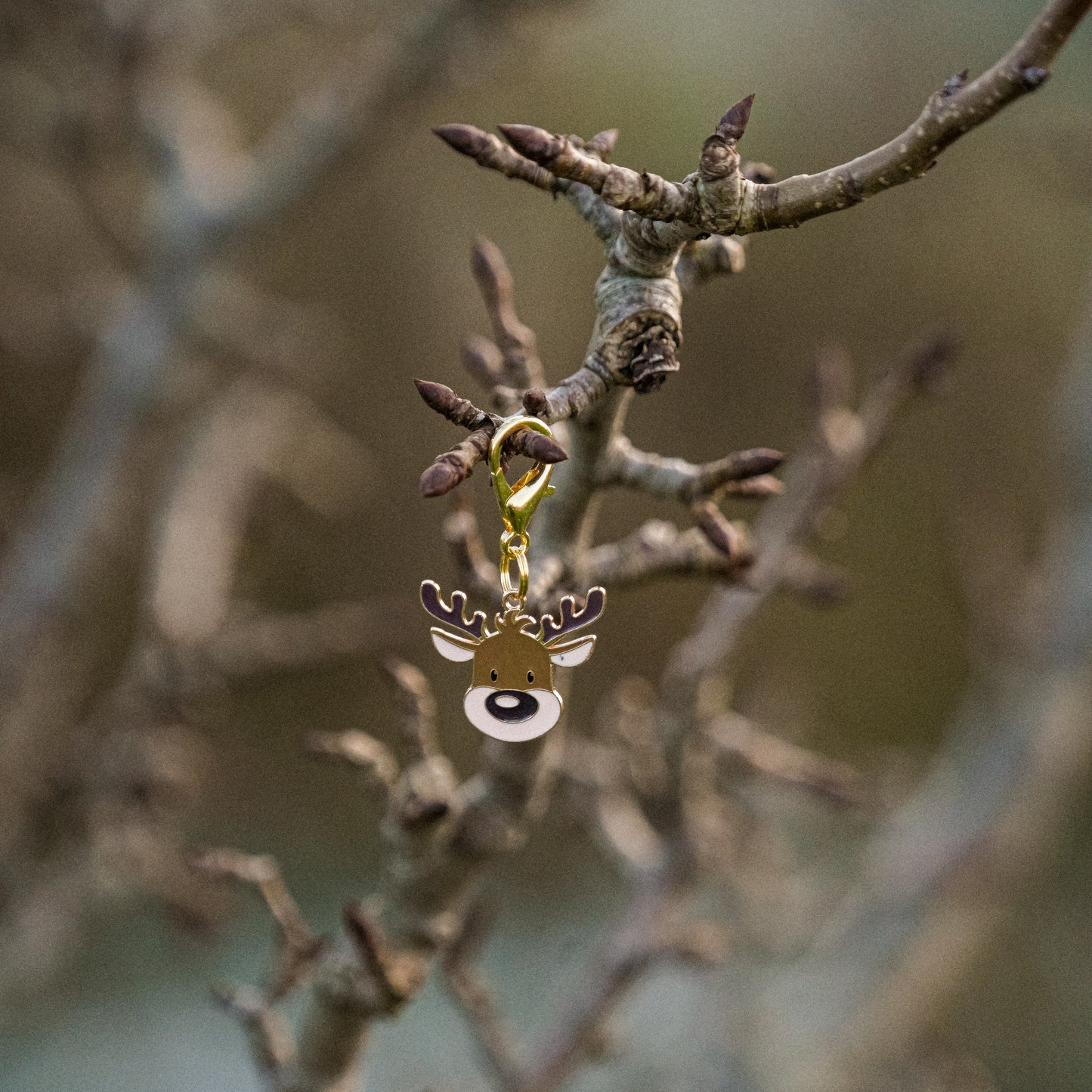 WINTER REINDEER Charm