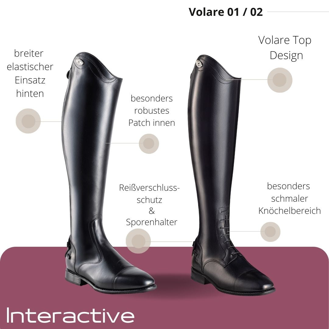 Volare Reitstiefel Konfigurator