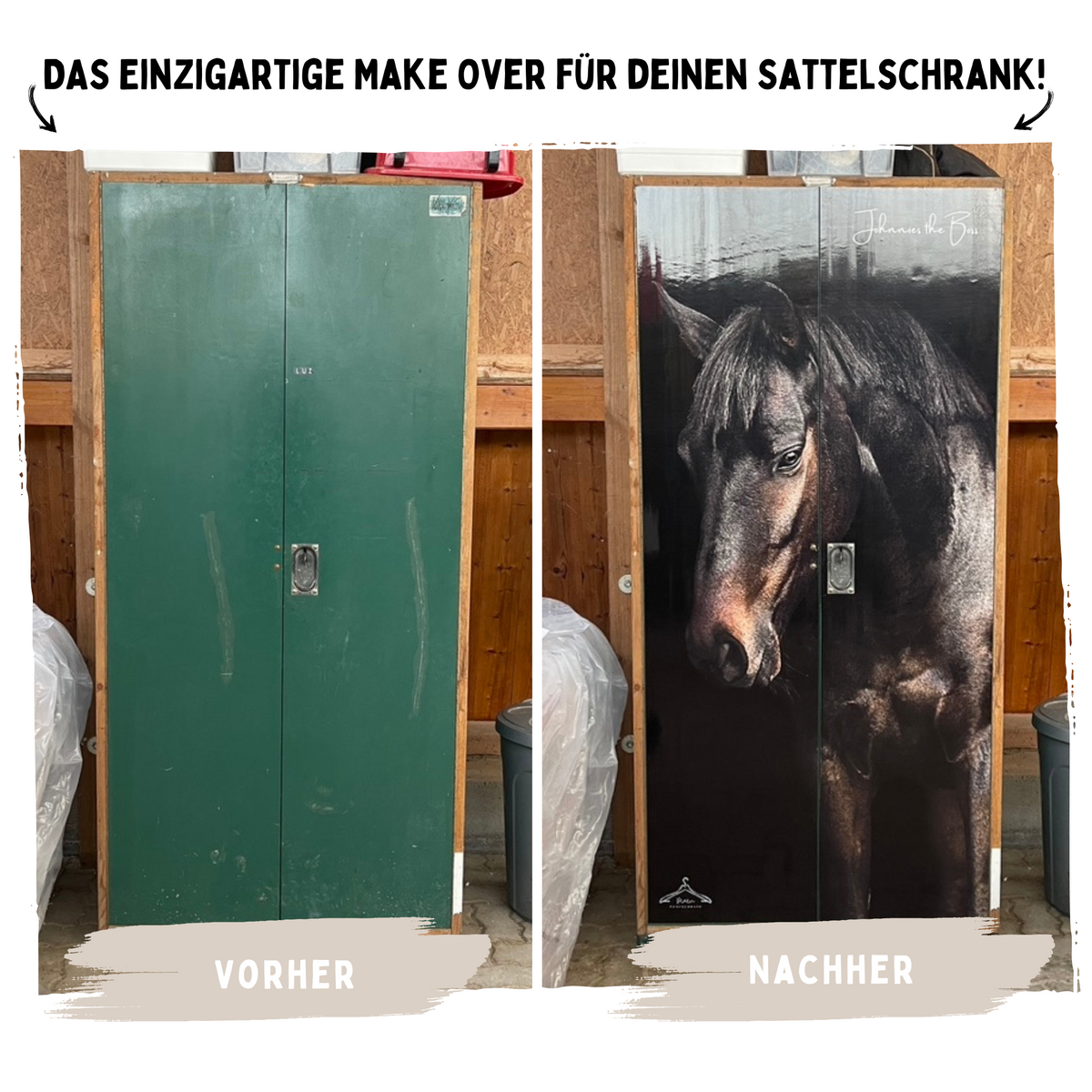Sattelschrank Folie "Clouds"