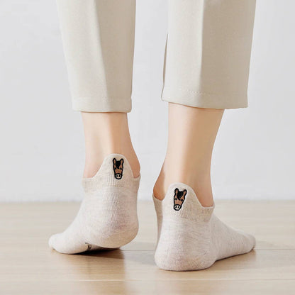 🐴 Cozy Hooves – 4er Socken-Set  Pferdeliebe
