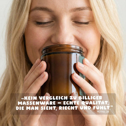 Vanille Duftkerze - My horse’s diet is better than mine