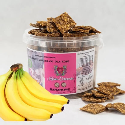 BANANA BLISS natürliche Pferdeleckerlis