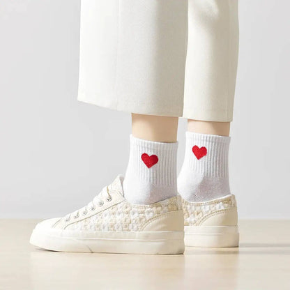 ❤️ Love Club - Damen Socken schwarz