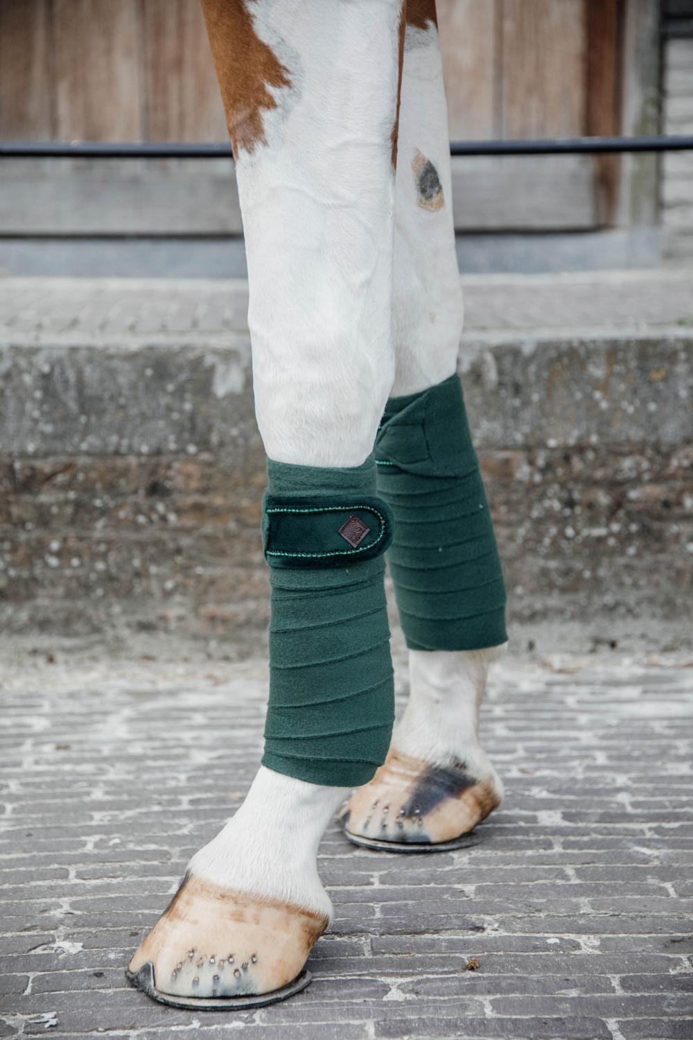 Fleecebandagen Velvet Pearls - Kentucky Horsewear