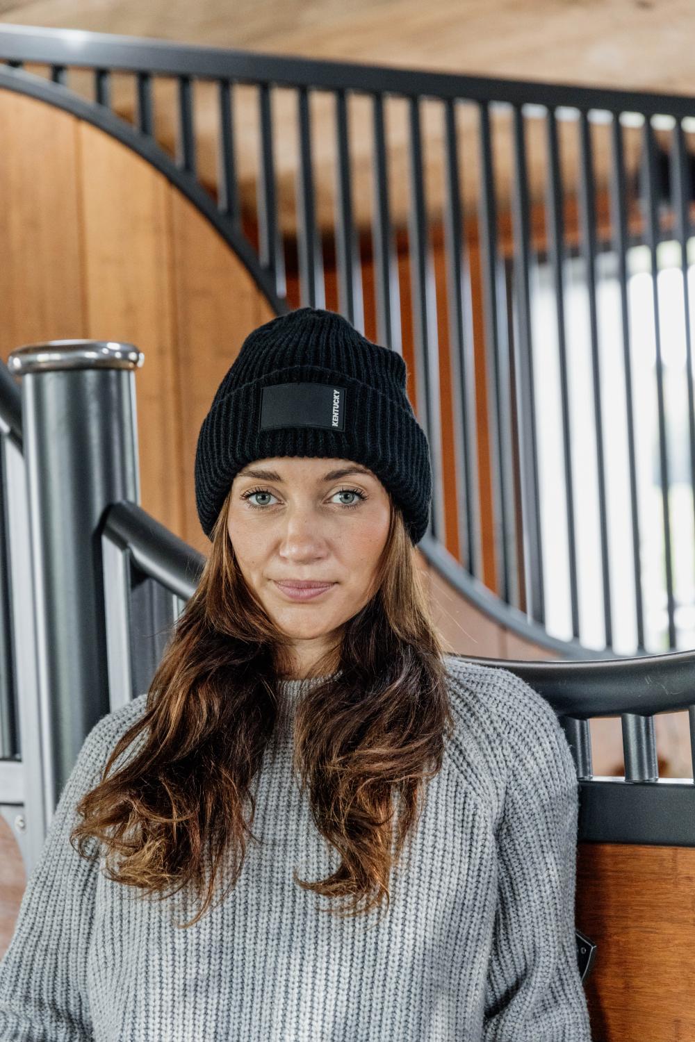 Beanie mit gummiertem Logo - Kentucky Horsewear