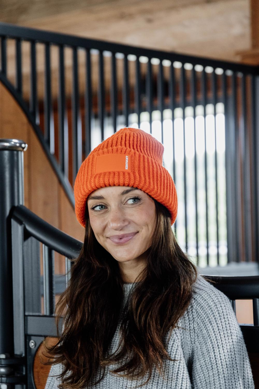 Beanie mit gummiertem Logo - Kentucky Horsewear