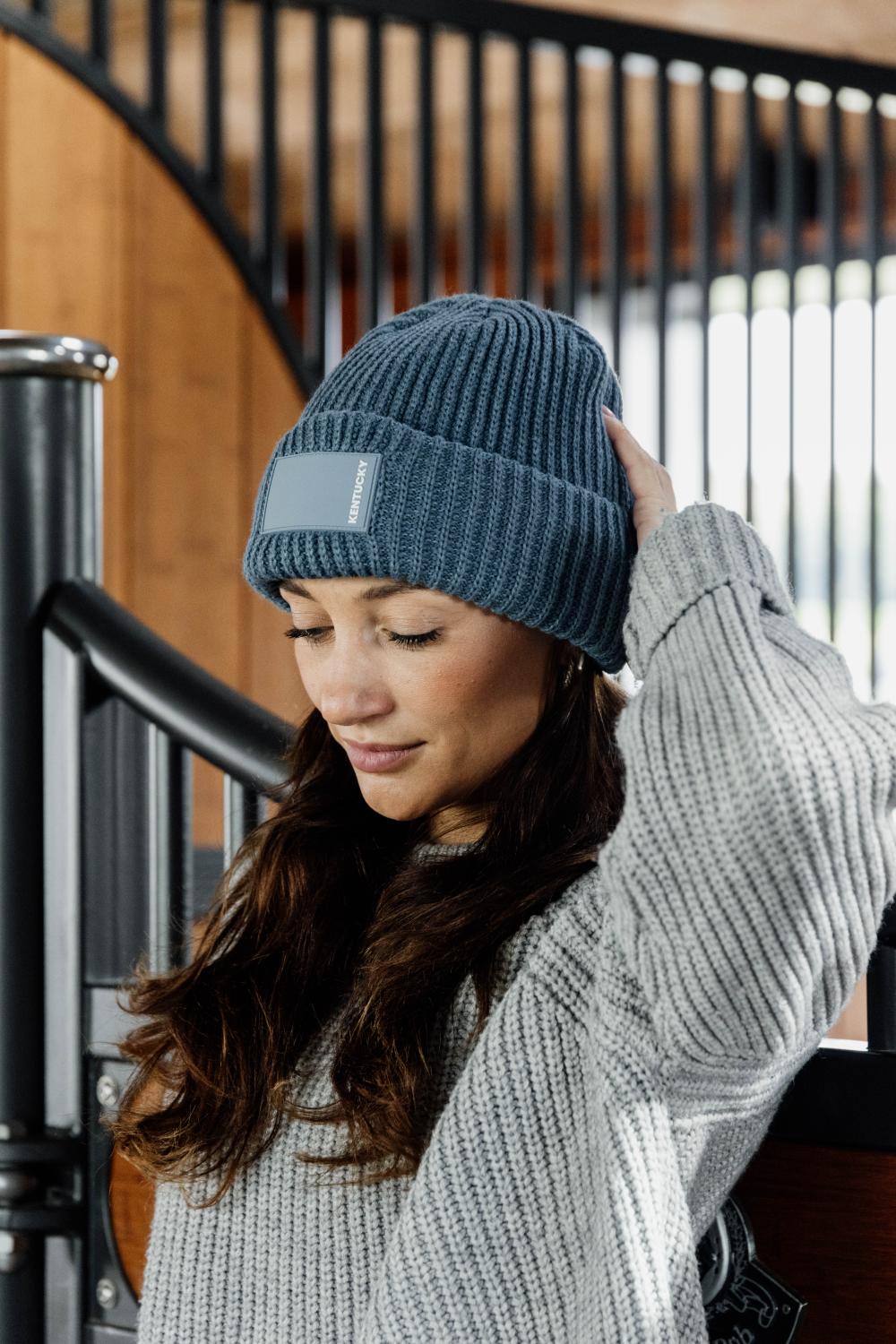 Beanie mit gummiertem Logo - Kentucky Horsewear
