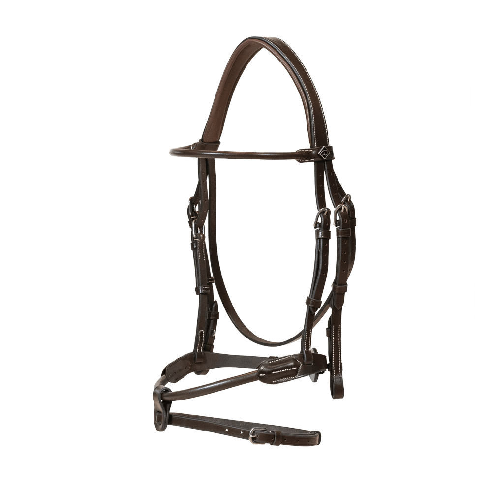 Trense mit runden Lederdetails