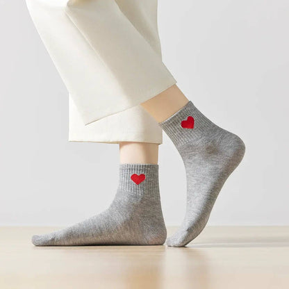 ❤️ Love Club - Damen Socken schwarz