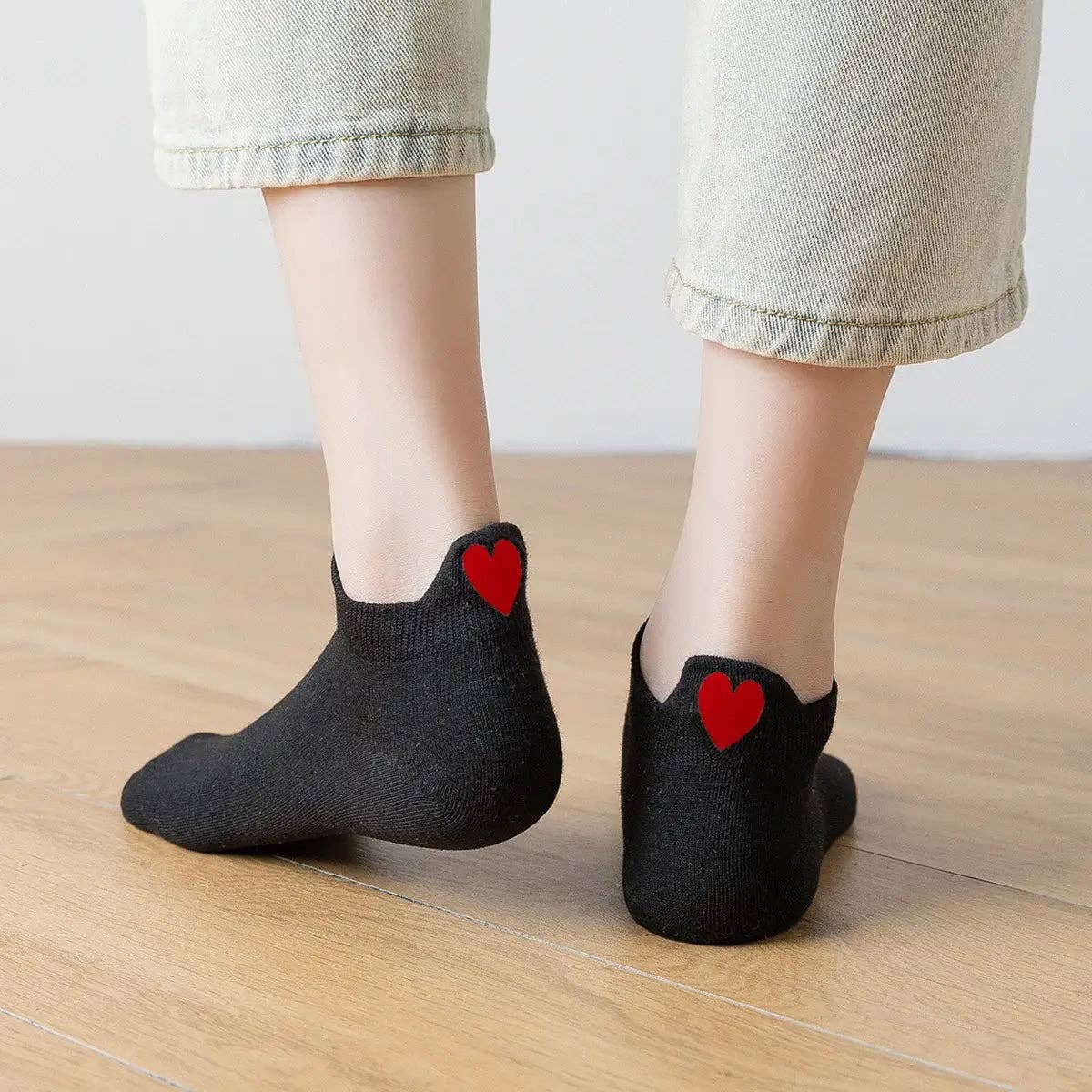 ❤️ Love Club - Sneaker Socken rosa