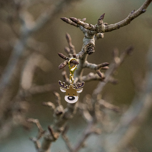 WINTER REINDEER Charm