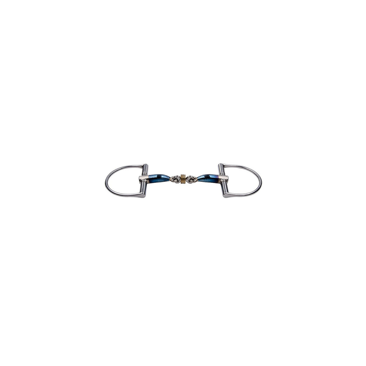 Sweet Iron D-Ring Messing Ringe doppelt gebrochen