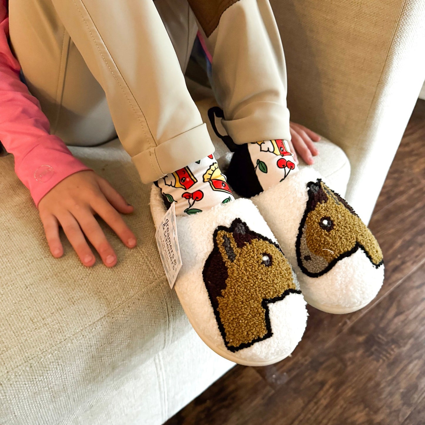 HORSE HEAD EMOJI slippers