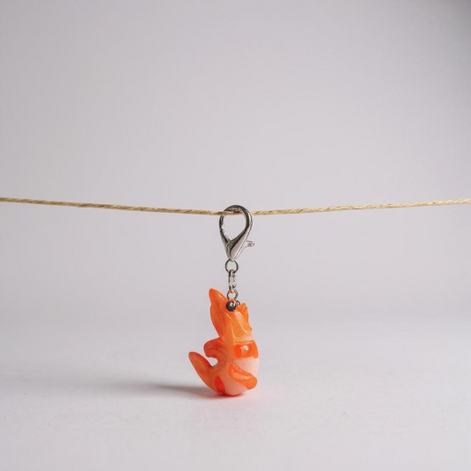 GOLDEN SHRIMP Charm