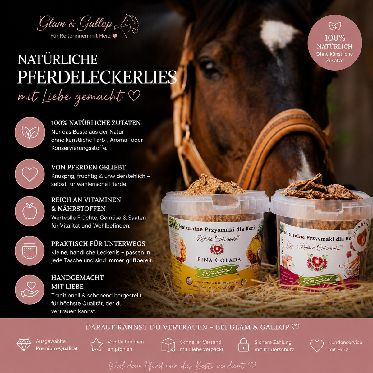 SUSHI-SET Leckerlies - Pony Bueno