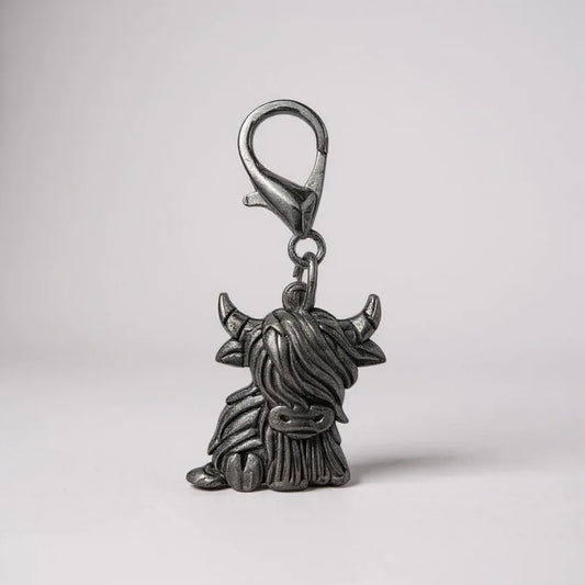 SILVER BULL Charm - Glam & Gallop