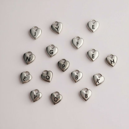 HEART BUCHSTABEN Charm