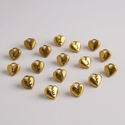 HEART BUCHSTABEN Charm