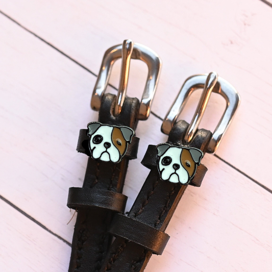 ENGLISH BULLDOG spur straps