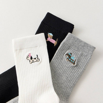 🐶 Sausage Dog Love – 3er Socken-Set