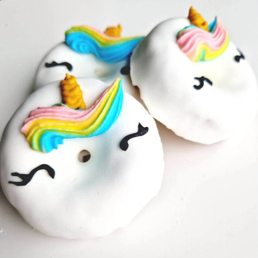 REGENBOGEN-EINHORN DONUT Leckerlies - Pony Bueno