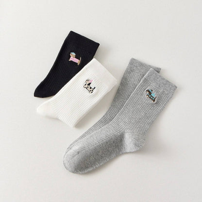 🐶 Sausage Dog Love – 3er Socken-Set