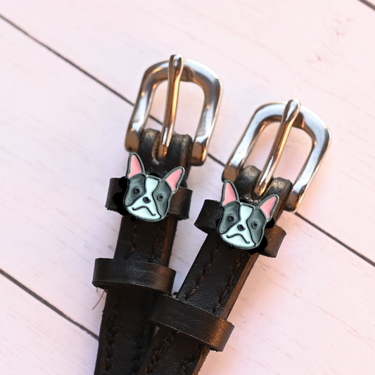 FRENCH BULLDOG spur straps