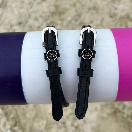 OUT OF ORDER spur straps