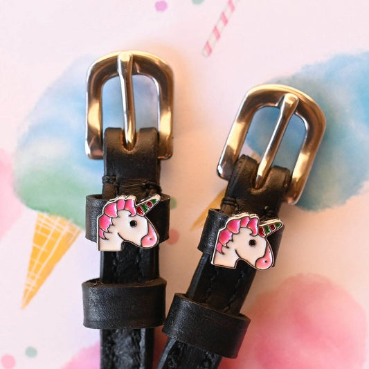 UNICORN EMOJI spur straps